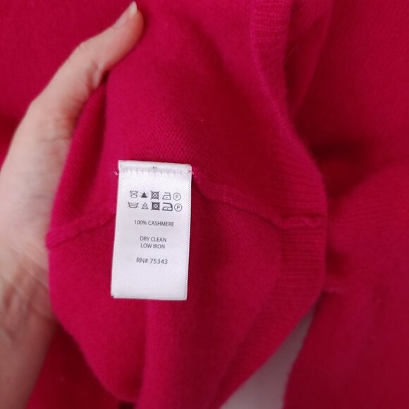 Tahari Pure Luxe 100% Cashmere Sweater size L - Picture 3 of 5
